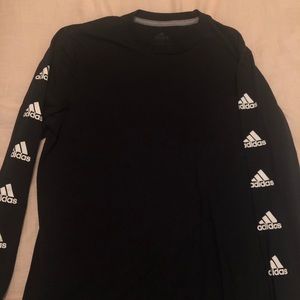 Adidas Long Sleeve logo tee